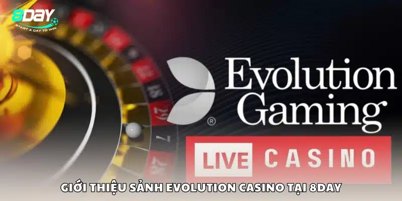 Khám phá sảnh Evolution Casino trên 8Day