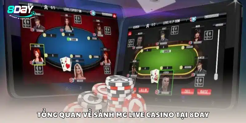 Giới thiệu về sảnh MG Live Casino trên 8 Day