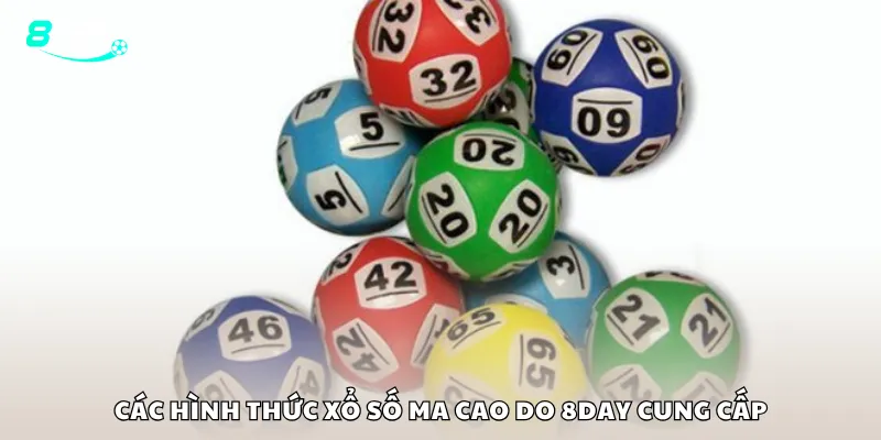 Các hình thức xổ số Ma Cao do 8Day cung cấp